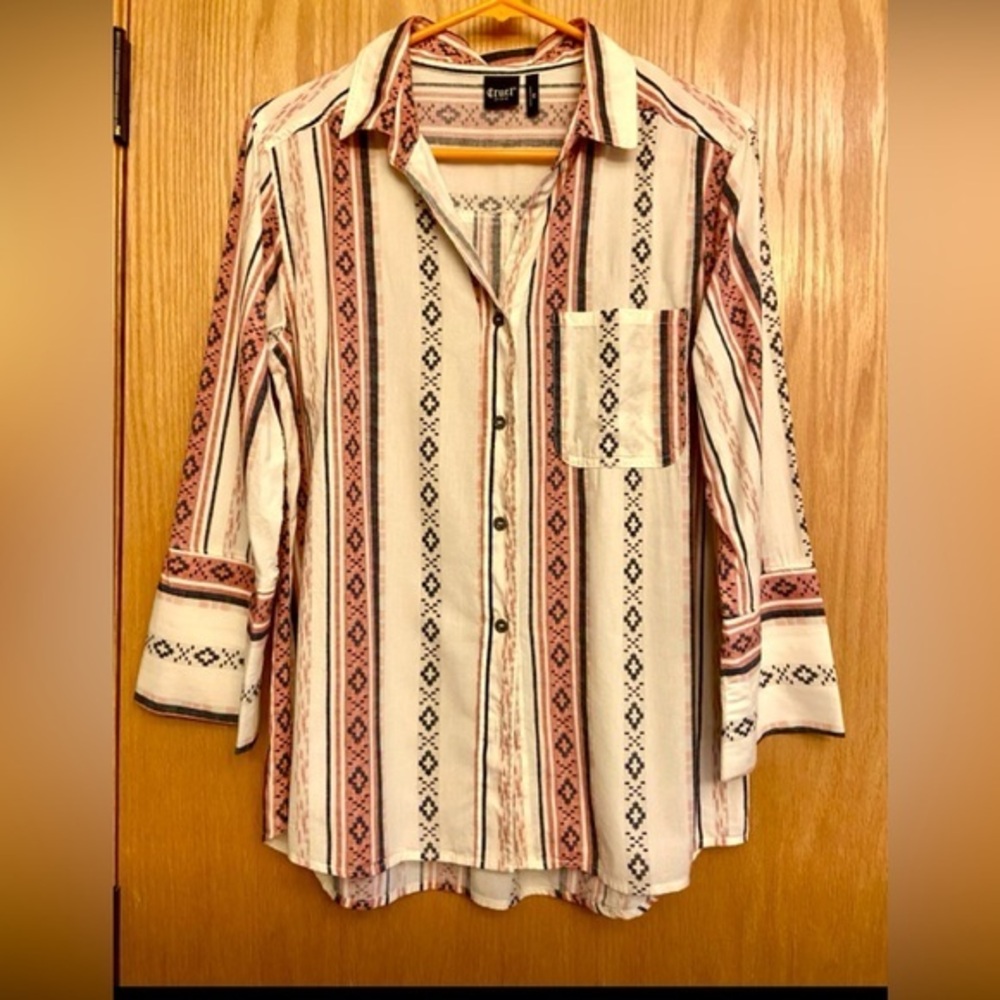 EUC-Cruel Button-Up Western Shirt